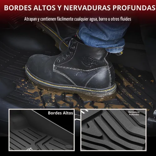 Miniatura 3 de LASFIT Alfombrillas y forro de carga para Honda CR-V 2026 2025 2024 2023 (gasolina e híbrida y e:FCEV), tapete TPE para maletero de coche para todo