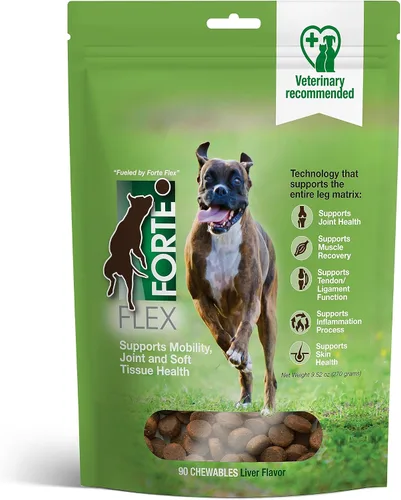 Suplemento para articulaciones y caderas K9 para perros – Displasia de cadera, rigidez articular, antiinflamatorio y apoyo de movilidad –