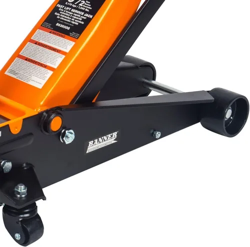Miniatura 4 de Blackhawk Banner Gato de piso de 3.5 toneladas - Elevador hidráulico profesional resistente para automóvil, camión, SUV
