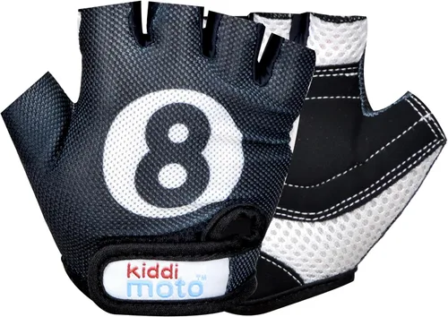 Kiddimoto Kids Half Finger Cycling Gloves Non-Slip Kids Bike Gloves for Boys, Girls, Toddler Fingerless Gloves Kids Mountain Bike Gloves for BMX,