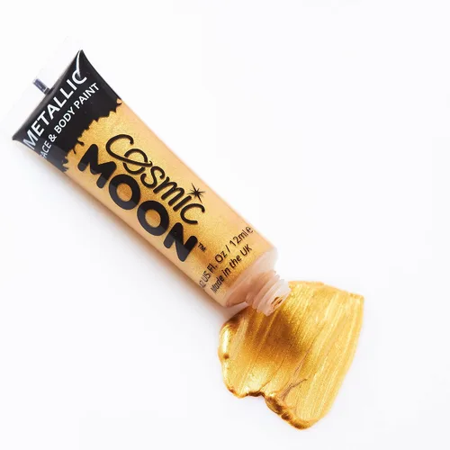 Miniatura 6 de Cosmic Moon - Maquillaje metálico para la cara y el cuerpo - 0.40 fl oz - ¡Crea fascinantes diseños de pintura facial metálica! - El juego de 8