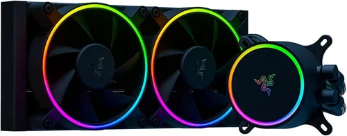 Razer Hanbo Chroma RGB todo en uno enfriador líquido aRGB Tapa de bomba aRGB: diseño AIO - Ventiladores aRGB silenciosos y potentes - Soporte para