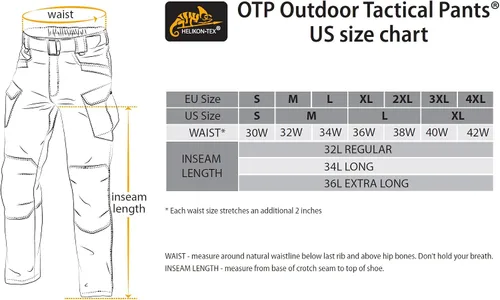Miniatura 7 de Helikon-Tex CTP Covert - Pantalones tácticos para hombre - Ripstop, ligeros para exteriores, senderismo, aplicación de la ley, pantalones de trabajo