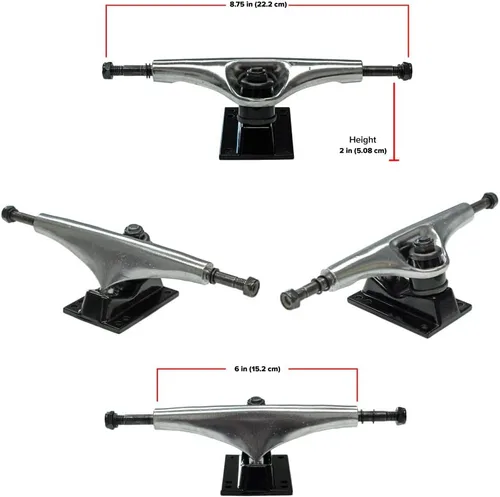 Miniatura 3 de Yocaher Patineta completa Mini Cruiser de 27 x 8 pulgadas o patineta de 31 x 7.75 pulgadas El Golem Wander