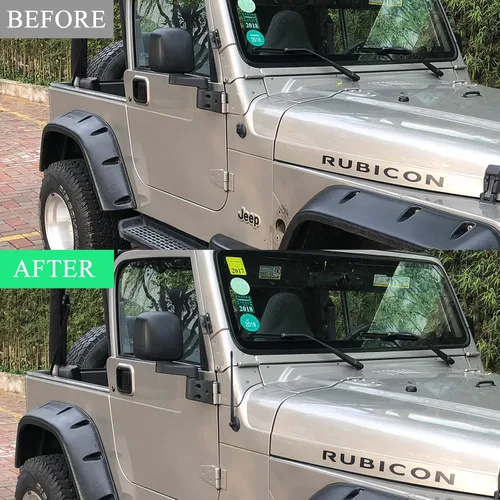Miniatura 3 de Antena corta de 13 pulgadas para Jeep Wrangler TJ 1997-2006, nueva antena flexible en espiral de repuesto para Jeep Wrangler TJ 1997-2006