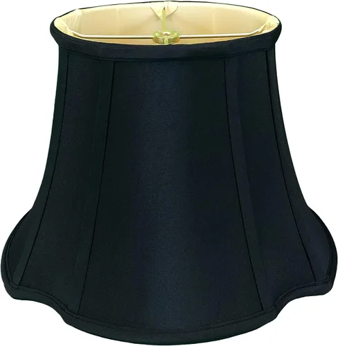 Miniatura 13 de Royal Designs, Inc. BS-709-15AGL - Pantalla de lámpara básica ovalada de esquina invertida, (7 x 9) x (12.75 x 15) x 10.75, oro antiguo Dorado