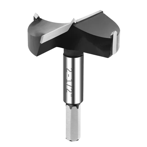 Miniatura 26 de Broca Forstner de carburo de 1/4 pulgada, broca Forstner con punta de carburo de 6 mm para madera dura, juego de sierras de perforación para madera