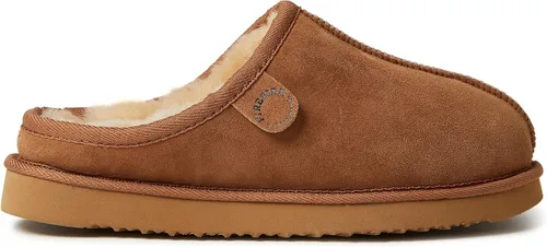 Miniatura 3 de Fireside by Dearfoams Pantuflas de grafton de piel de oveja para hombre