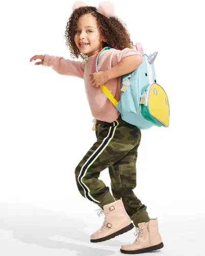 Miniatura 9 de Skip Hop - Mochila para preescolar, colección Zoo, para niños pequeños de 3 a 4 años, diseño de unicornio