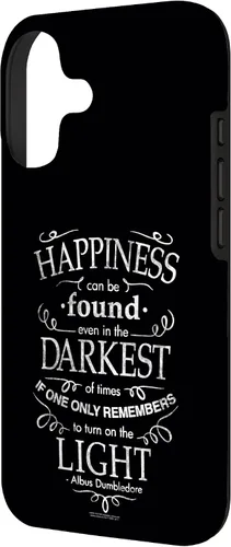 Miniatura 2 de Harry Potter Funda con cita de felicidad para iPhone 17
