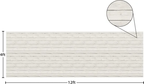 Miniatura 8 de Teacher Created Resources Tablero de anuncios en rollo de madera blanca Better Than Paper (77366)