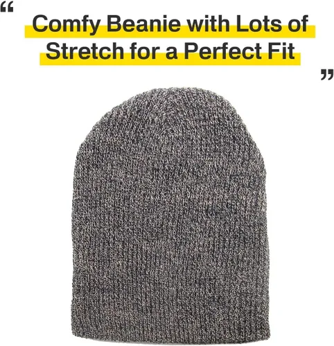 Miniatura 63 de KBETHOS Cómoda colección de gorros suaves y holgados de algodón de punto acrílico para invierno, cálido sombrero de esquí holgado unisex varios
