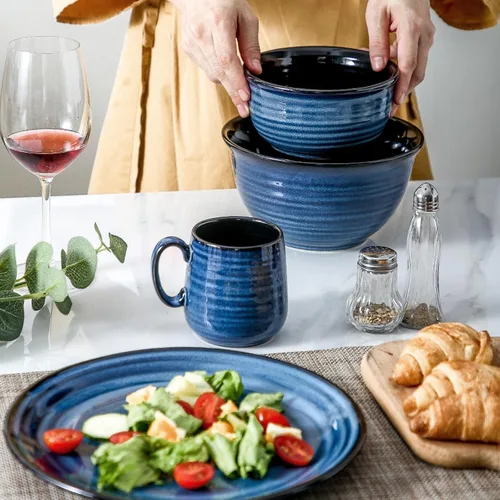 Miniatura 8 de HASENSE Tazas pequeñas de café de 8 oz, juego de 4 tazas de capuchino de cerámica, taza de café expreso con asa para café con leche, té, leche