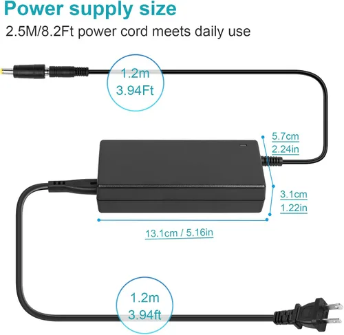 Miniatura 6 de Cargador de 42V 2A para scooter eléctrico 36V 10S, batería de iones de litio compatible con Hiboy S2 Pro, S2 Lite, S2 GOTRAX GXL V2, G2, G3, G4
