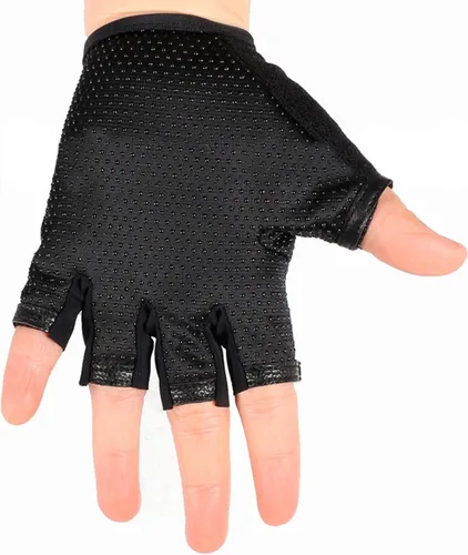 Miniatura 34 de Guantes de ciclismo sin dedos para niños, transpirables, antideslizantes, absorben los golpes, guantes de ciclismo para niños, niñas, niños, pesca