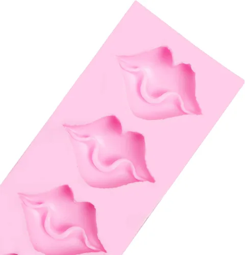 Miniatura 8 de Molde sexy de silicona para labios, molde para hornear de chocolate con forma de corazón para decoración de tartas de San Valentín, decoración