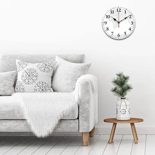 Miniatura 24 de Reloj de pared de madera con mapa del mundo antiguo, estilo nostálgico, Atlas histórico, diseño vintage, impresión de madera, reloj de pared