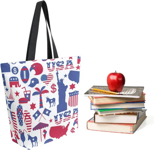 Miniatura 4 de Bolso de hombro extra grande con estampado de estilo de moda para viajes en la playa, fin de semana, gimnasio, compras de comestibles