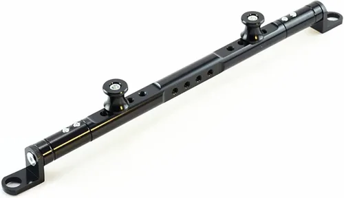 Manillar de motocicleta Palanca de equilibrio de barra cruzada para Yamaha MT03 MT-03 MT-07 FZ-07 MT10 MT09 MT15 MT25 MT125 (Color negro, tamaño: 1)