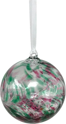 Miniatura 4 de Globo grande de cristal de la amistad, ópalo de 4.7 pulgadas, soplado a mano, hecho a mano, para colgar en el jardín, para interiores y exteriores