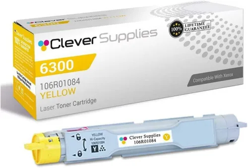 Miniatura 333 de CS compatible Xerox Phaser 6510/WorkCentre 6515 (106r03480) 2 cartuchos de tóner negro para Phaser 6510, WorkCentre 6515 2 negro