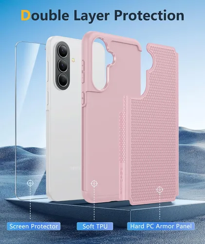 Miniatura 958 de FNTCASE Funda para iPhone 17 Pro: Fundas delgadas translúcidas de color azul claro compatibles con MagSafe, protección completa de la cámara