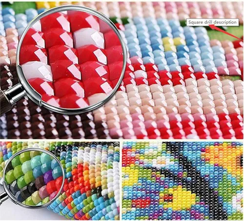 Miniatura 5 de MMAHD Kits de pintura de diamantes 5D para adultos, para manualidades, con rana, para bordado, con diamantes de imitación, pegados, manualidades