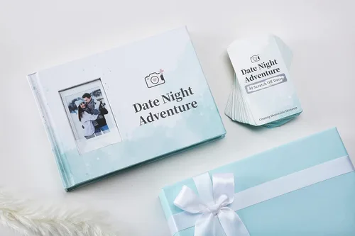Miniatura 7 de 40 Ideas de citas para parejas, juegos únicos para raspar una cita nocturna con álbum de recuerdos de aventuras, regalos románticos para el día