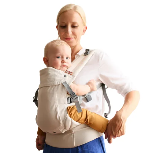 Miniatura 13 de Beco Baby Carrier - Portabebés Gemini desde recién nacido hasta niño pequeño - Portabebés ergonómico certificado para bebés y niños de 7 a 35 libras