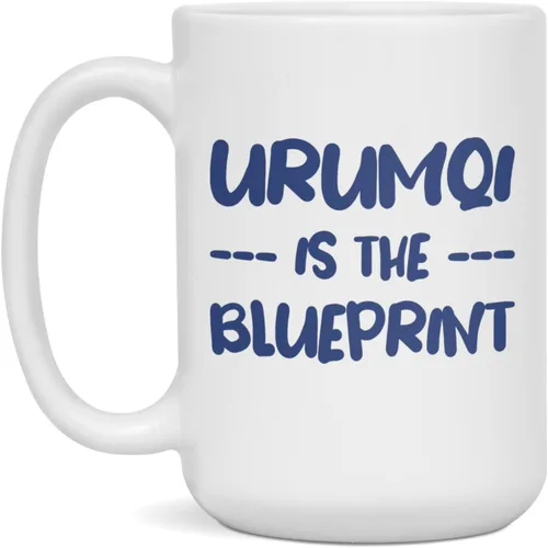 Miniatura 3 de Urumqi is the blueprint Coffee Mug, 11-Ounce White