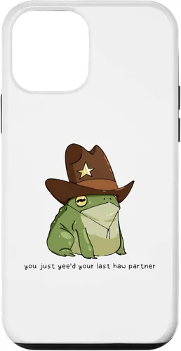 Miniatura 16 de Funny You Just Yee'd Your Last Haw Partner Cowboy Frog Meme - Funda para iPhone 17