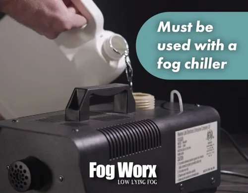 Miniatura 3 de Fogworx - Jugo de niebla baja para interiores y exteriores, neblina baja para interiores y exteriores, enfriadores de niebla diseñados