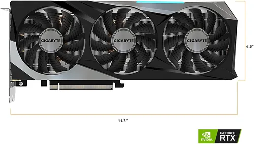Miniatura 9 de GIGABYTE Tarjeta gráfica GeForce RTX 3070 Gaming OC 8G (REV2.0), 3 ventiladores WINDFORCE, LHR, 8GB 256-bit GDDR6, GV-N3070GAMING OC-8GD REV2.0