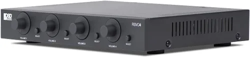 Miniatura 3 de OSD Audio Selector de altavoces 4X con resistencia de control de volumen Audiófilo - RSVC4