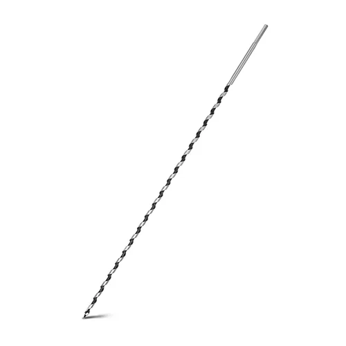 Miniatura 9 de Broca helicoidal de 0.94 x 11.8 pulgadas para madera, broca helicoidal con vástago hexagonal para madera blanda, madera dura, plástico
