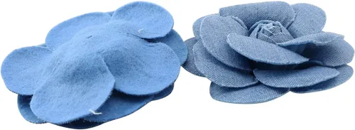 Miniatura 6 de LQ Industrial 6 piezas de tela de mezclilla de tela de tela de tela de 3 tamaños para decoración de ropa, suministros de manualidades de bricolaje