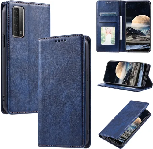 Miniatura 44 de Funda de cuero compatible con Google Pixel 7, compatible con Google Pixel 7 5G GVU6C GQML3 Flip Folio PU Funda de cuero negro