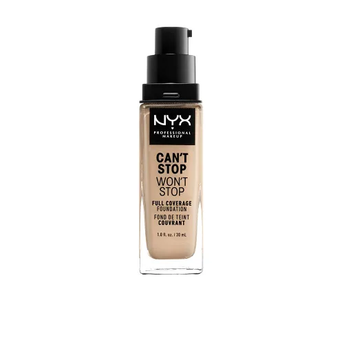 Miniatura 34 de NYX Professional Makeup Can't Stop Won't Stop - Cepillo para base de maquillaje Negro