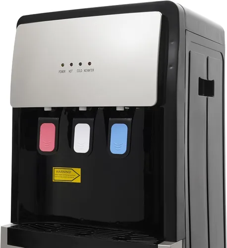 Miniatura 6 de Dispensador de enfriador de agua 3 en 1, dispensador de agua de pie de carga inferior para botellas de 5 galones, dispensador de agua caliente