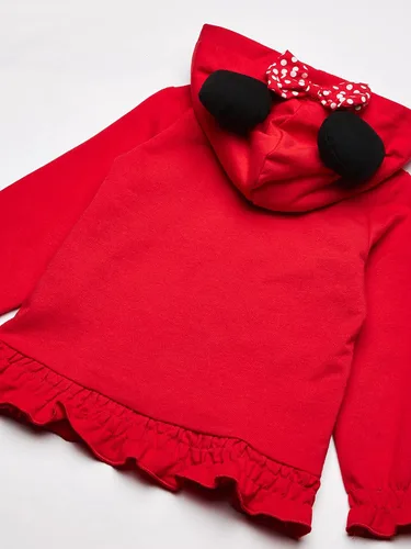 Miniatura 4 de Disney girls Minnie Polka-dot Bow Hoodie
