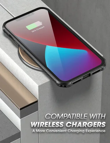 Miniatura 6 de SupCase Unicorn Beetle EXO Series Funda para iPhone 12 / iPhone 12 Pro (versión 2020) 6.1 pulgadas, funda protectora híbrida transparente premium