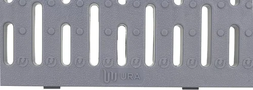 Miniatura 2 de URA WATER - Rejilla de repuesto - Plástico gris - 39 de largo, para sistema de drenaje modelo UA-100 (solo rejilla)