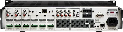 Miniatura 2 de OSD Audio Nero Max12: Amplificador de 6 zonas y 6 fuentes, potencia de 80W, control de audio multisala, integración de aplicaciones para iOS y 12