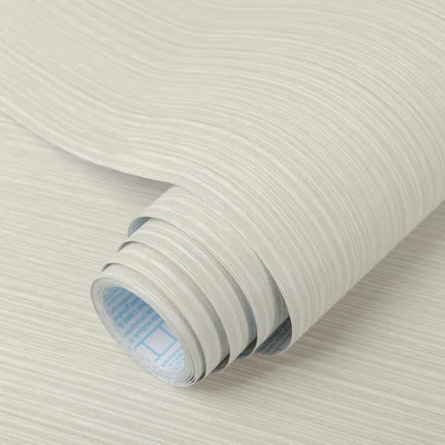 Miniatura 24 de TANONE Papel de Contacto Despegar y Pegar (15.8in x 197in), Papel Tapiz de Tela de Hierba Autoadhesivo Removible, Papel de Pared de Tela de Lino