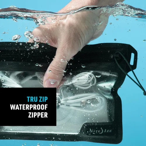 Miniatura 3 de Nite Ize Runoff - Bolsillo impermeable para pasaportes, teléfonos y artículos esenciales de viaje, bolsa seca con protección resistente para viajes