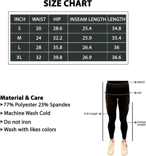 Miniatura 5 de E&S Pets Leggings de yoga de tiro alto para amantes de las mascotas, pantalones de yoga ligeros y ultrasuaves de 25 pulgadas para mujeres
