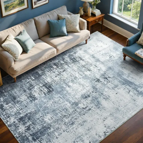 Miniatura 34 de Alfombra de pasillo lavable de 2 x 6 pies, antideslizante, de pelo bajo, alfombra de área de cocina, alfombra suave y larga para entrada, alfombra