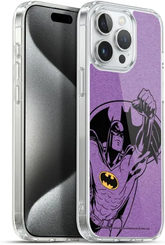 Miniatura 122 de Head Case Designs Funda de gel con licencia oficial de Batman DC Comics Bat Signal Logos [protección de grado militar] compatible con Apple iPhone 7