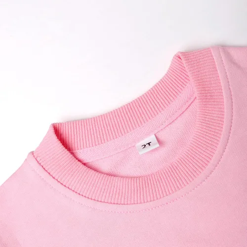 Miniatura 94 de Sudaderas para niñas pequeñas, cuello redondo, sin botones, de manga larga, para invierno, casual, ropa 2T-7T, Dinosaurio