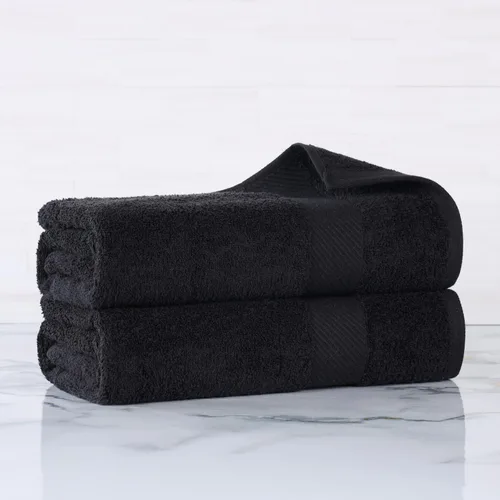 Miniatura 79 de SUPERIOR Kendell - Juego de 4 toallas de baño de algodón egipcio, absorbentes, para la ducha, artículos esenciales para el spa, toallas grandes